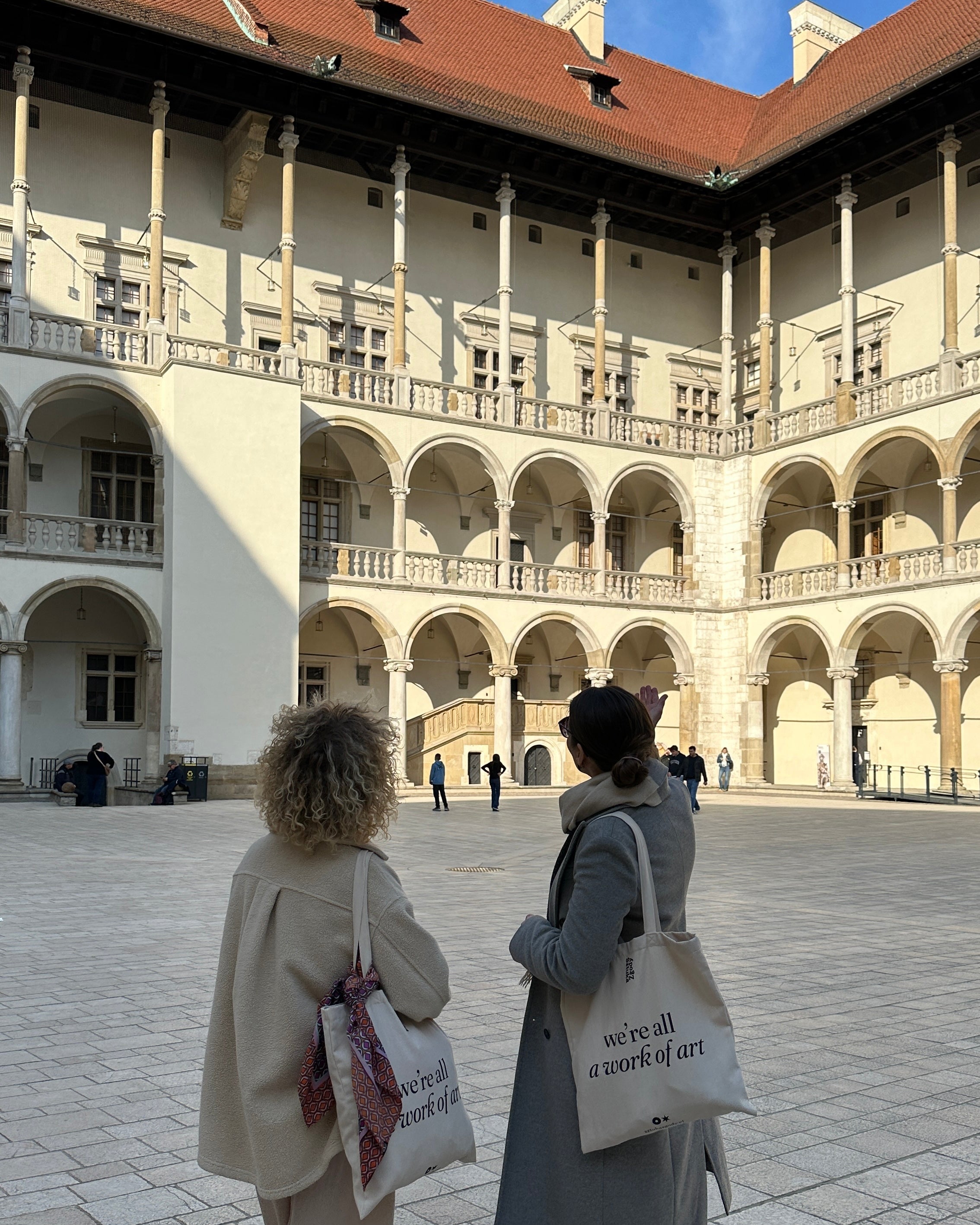 Torba bawełniana "We're all a work of art"